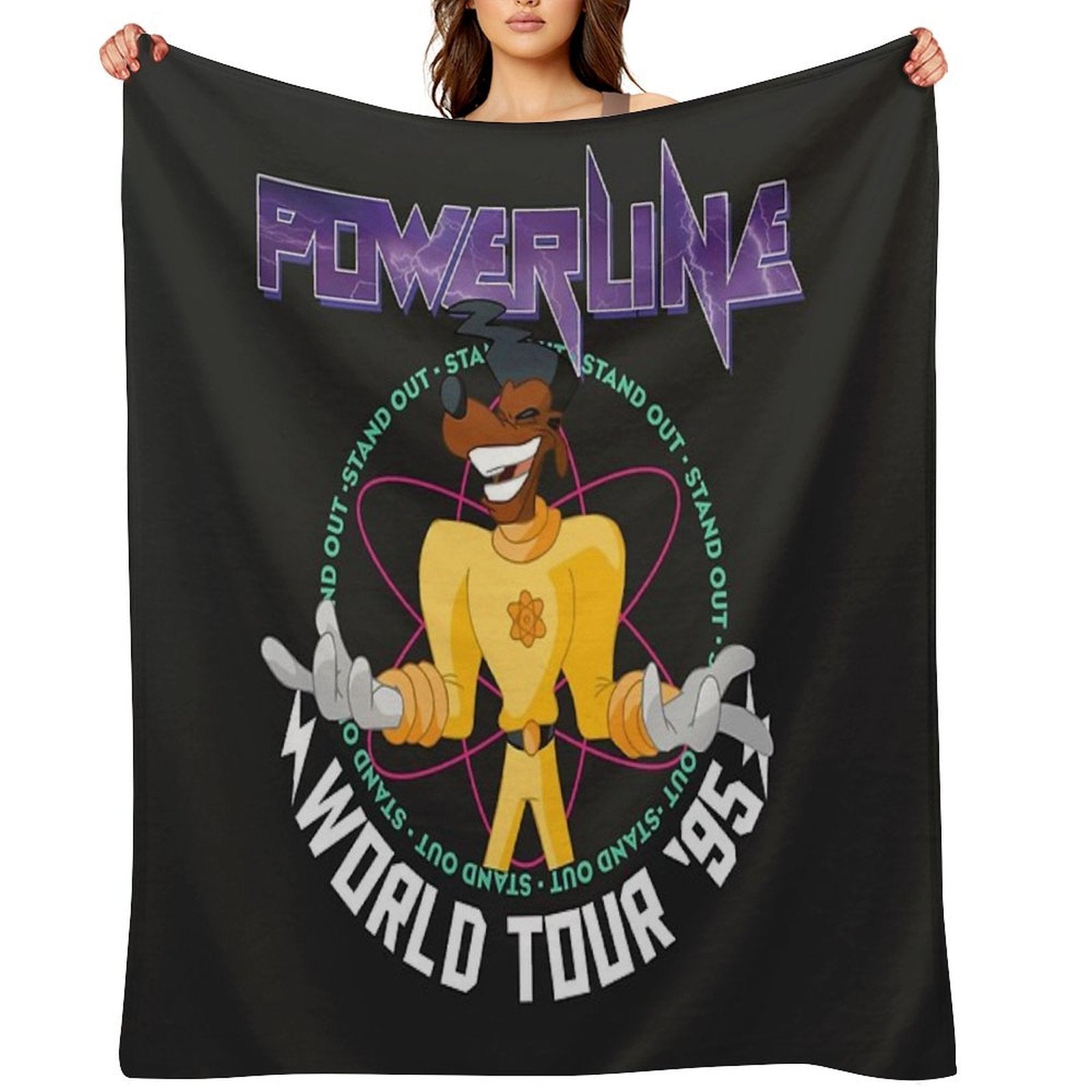 POWERLINE Eco-conscious Throw Blanket