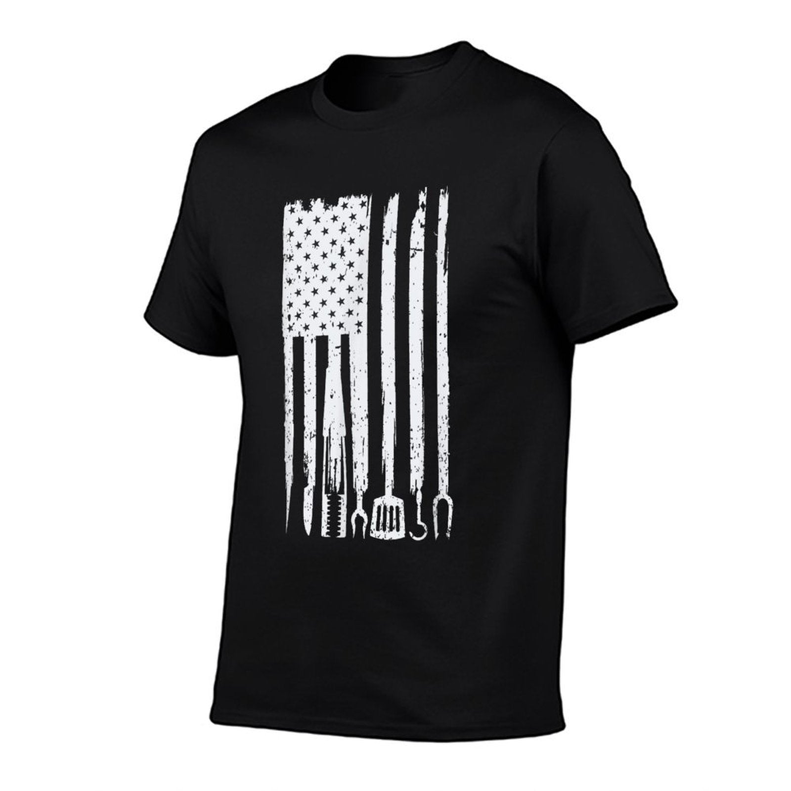 Funny BBQ Design! For Fans of Smoking, Grilling And Barbecue  Summer-ready Fabric T-Shirt