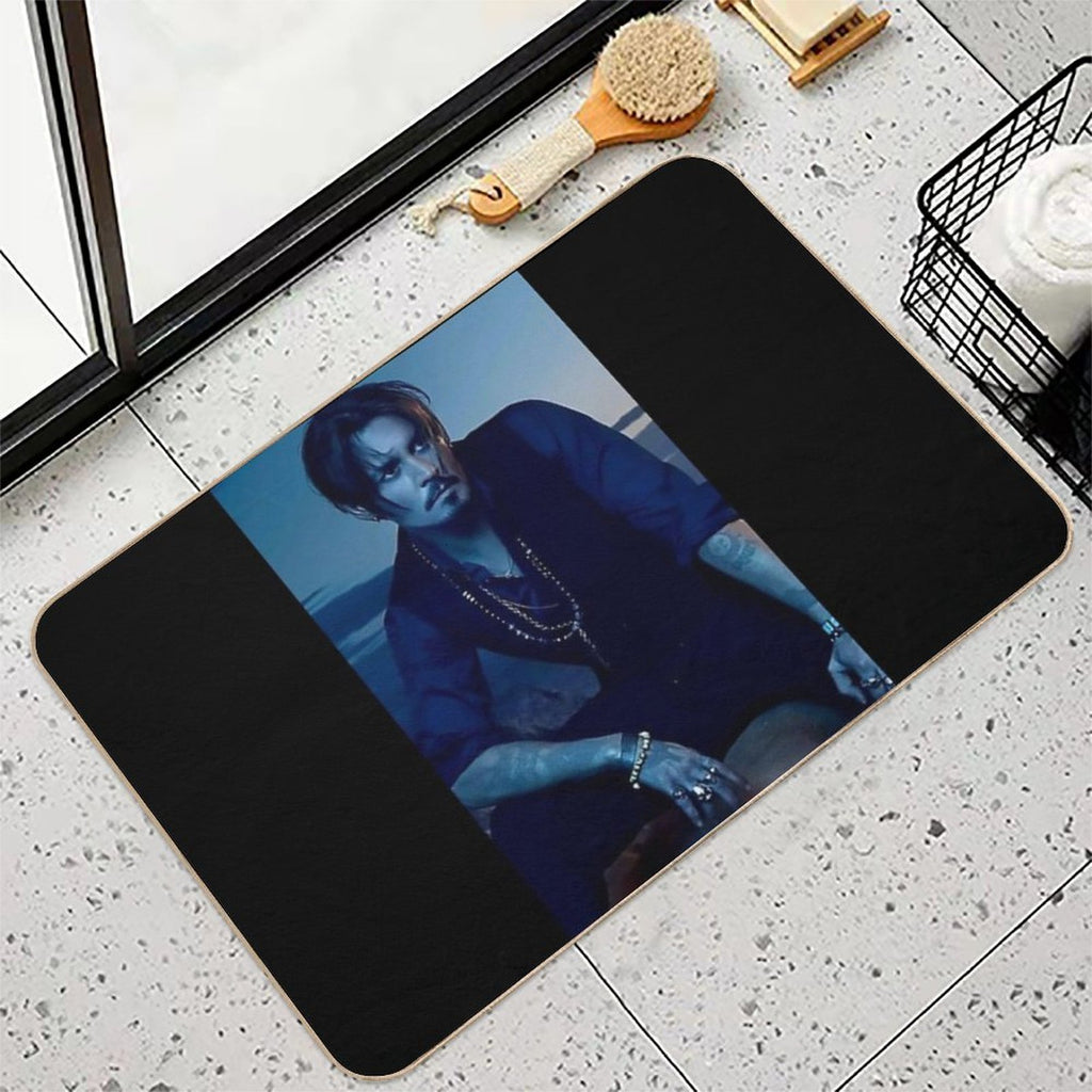 Johnny Depp Cool  Absorbent Bath Mat