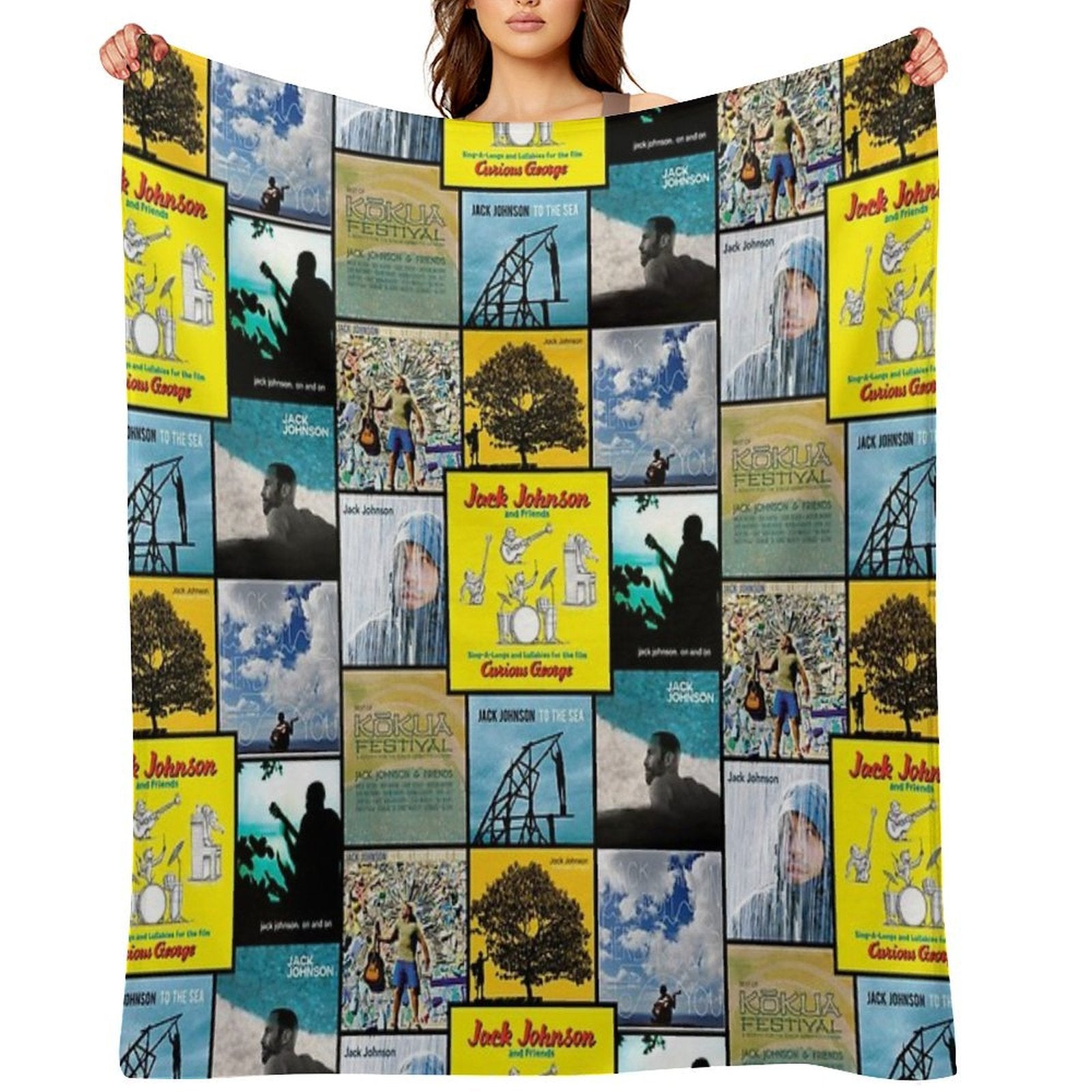 Greatest Albums Premium Throw Blanket