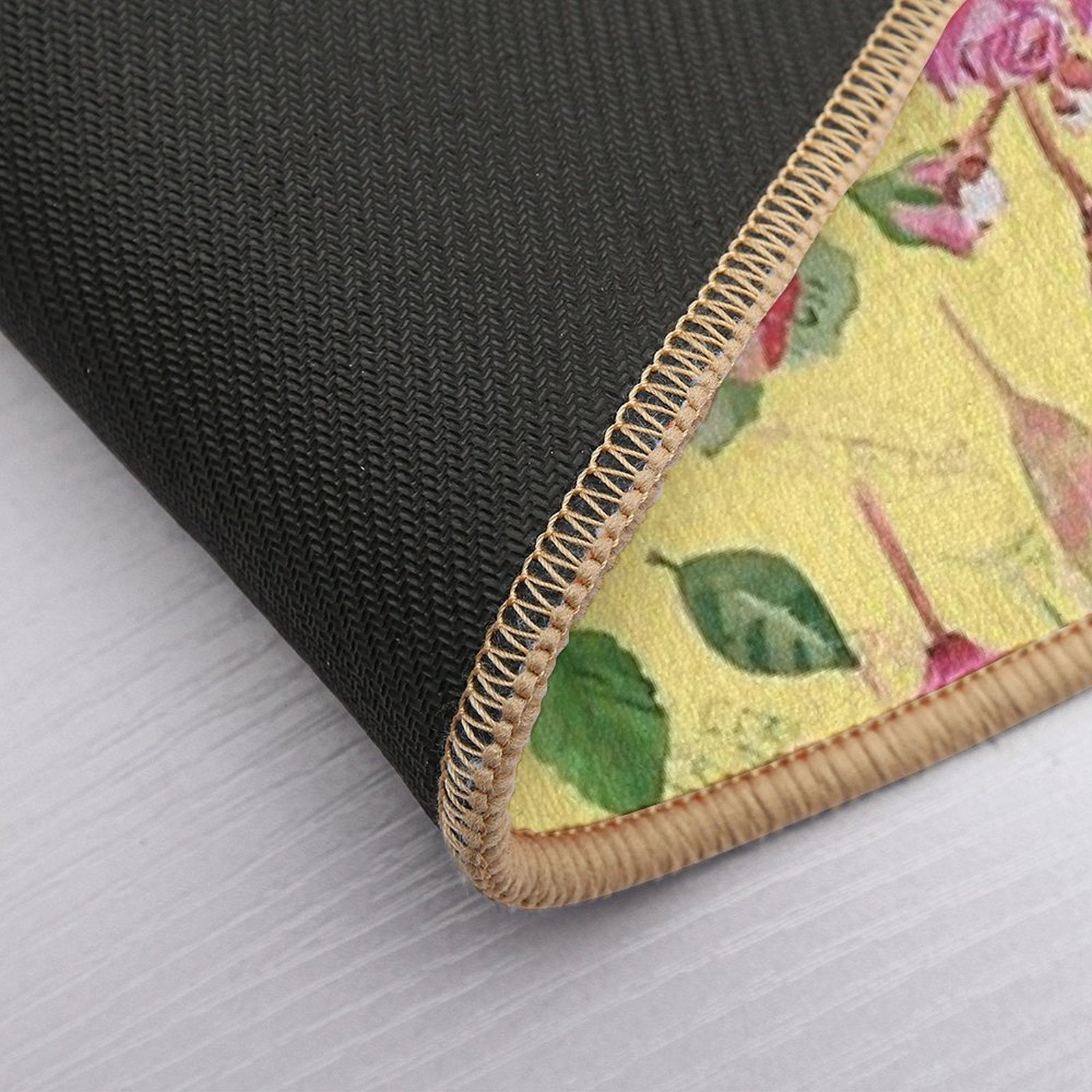 Flowers  Odorless Bath Mat