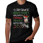 I Bake Stuff And Watch Christmas Movies With My Pug Xmas  Versatile T-Shirt