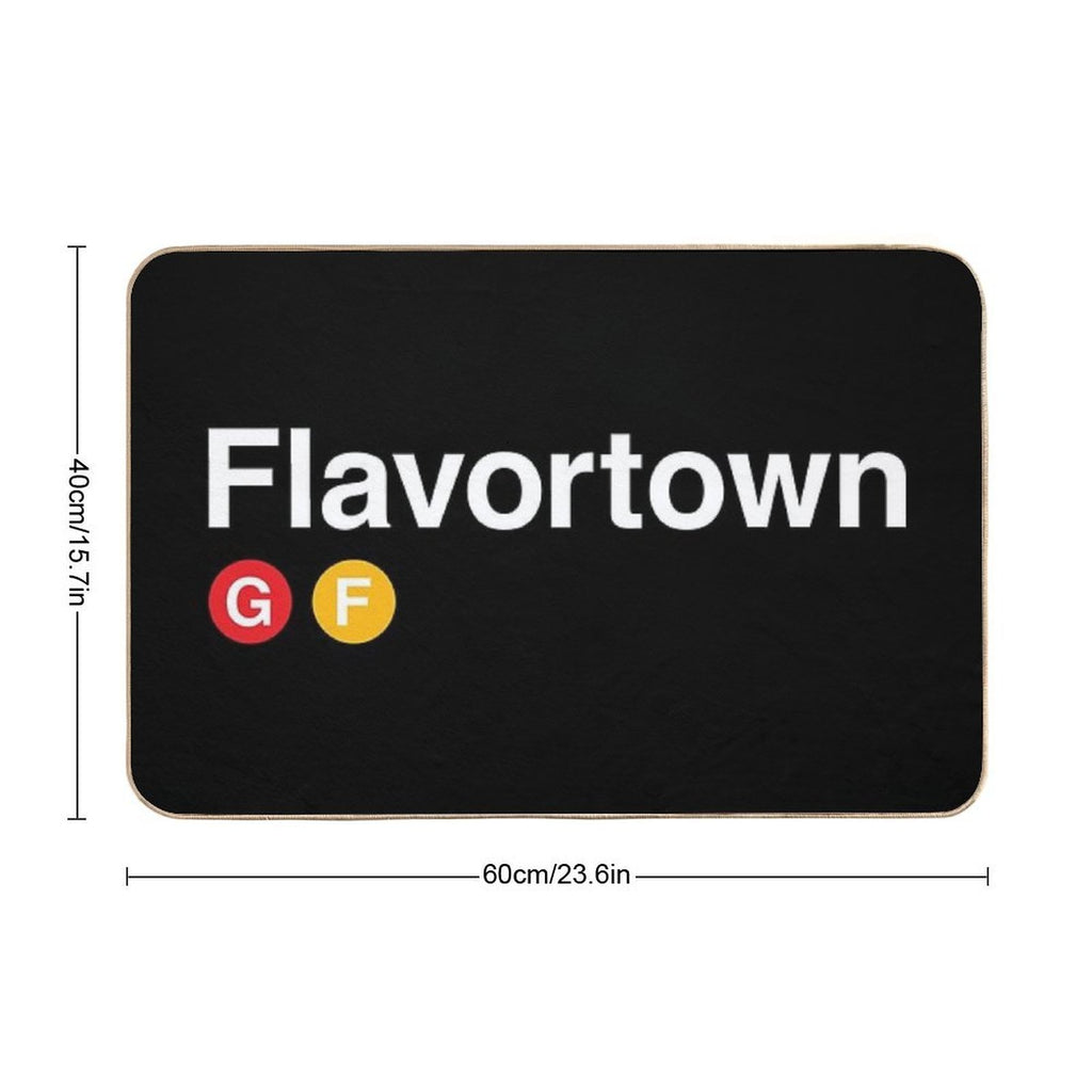 Flavortown  Slip-Resistant Bath Mat