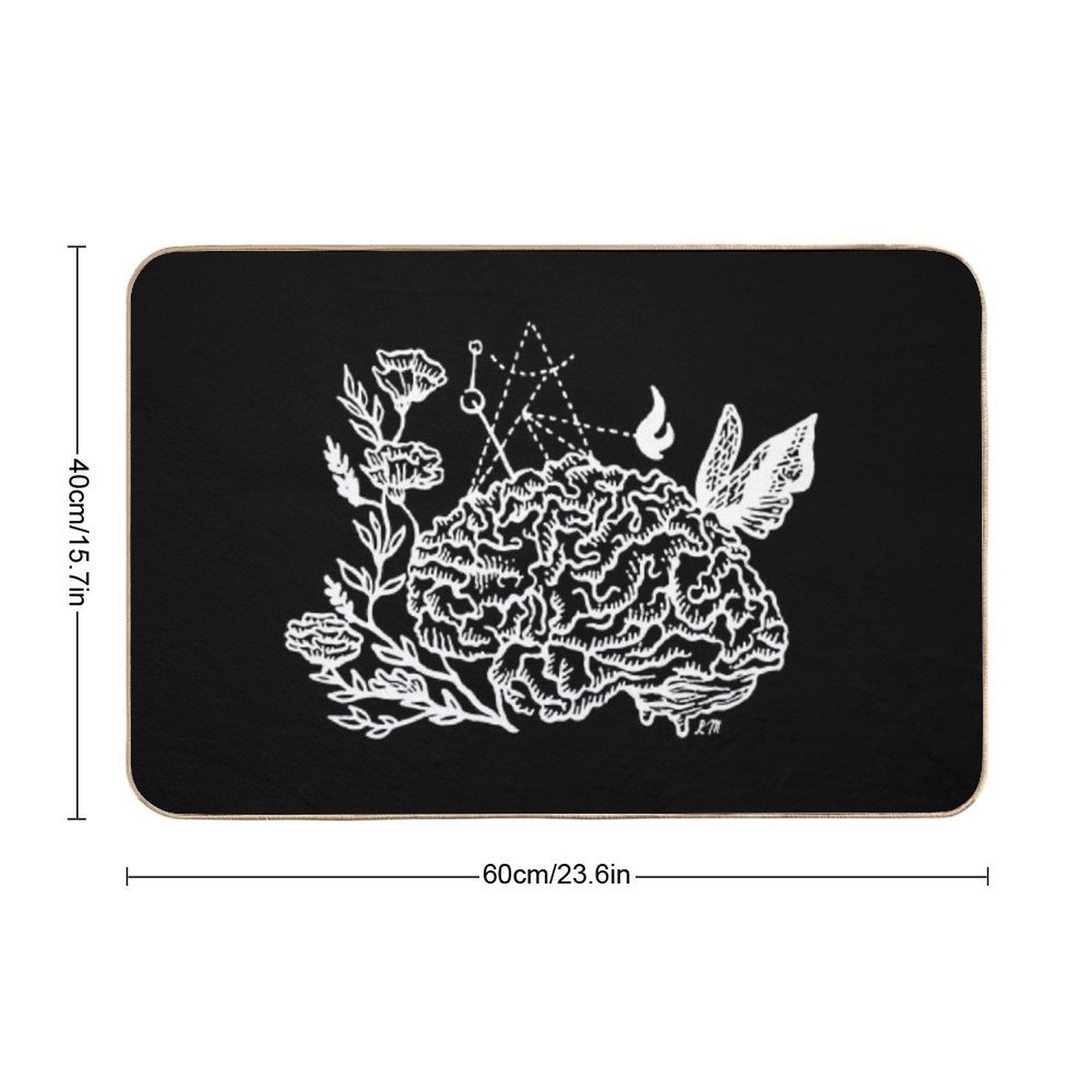 Neurodiversity II  Repositionable Bath Mat
