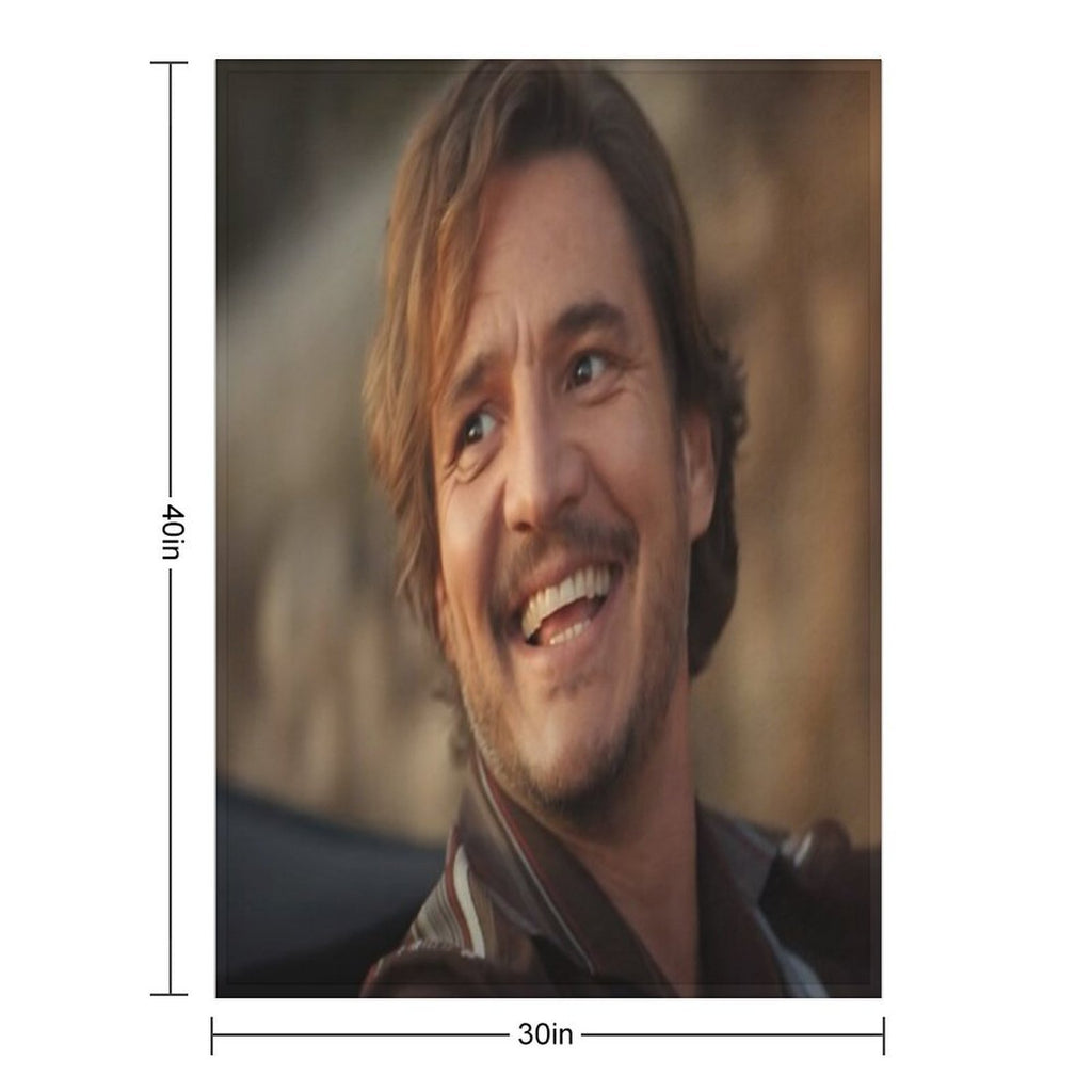 Unhinged Pedro Pascal All-season Throw Blanket