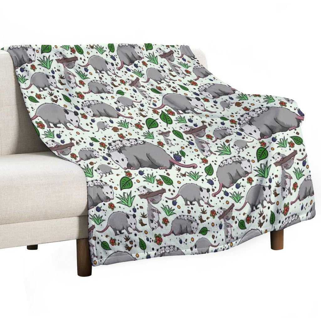 Cute Opossum,possum Comfort Throw Blanket
