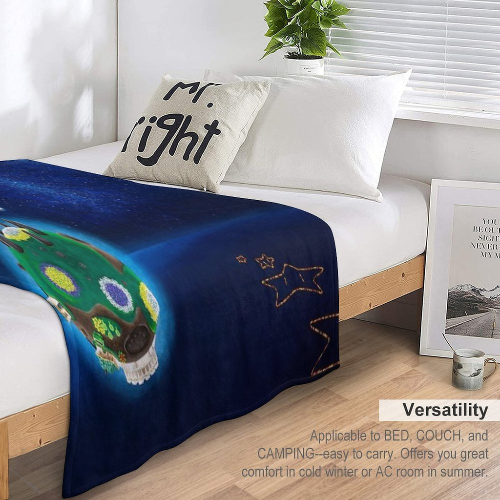 Gateway Galaxy Wrinkle-free Throw Blanket