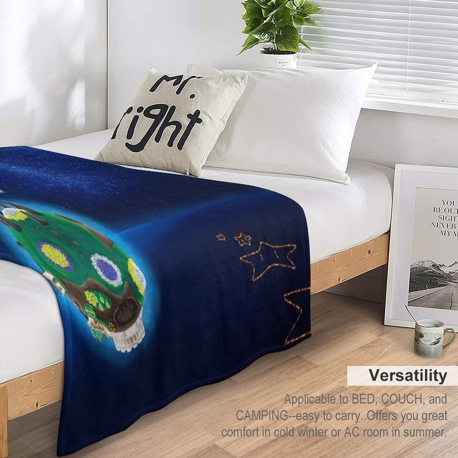 Gateway Galaxy Wrinkle-free Throw Blanket