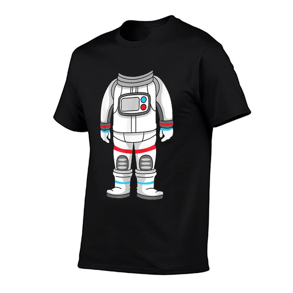 Astronaut Costume Space Suit Funny Halloween Spaceman  Fade-proof Color T-Shirt