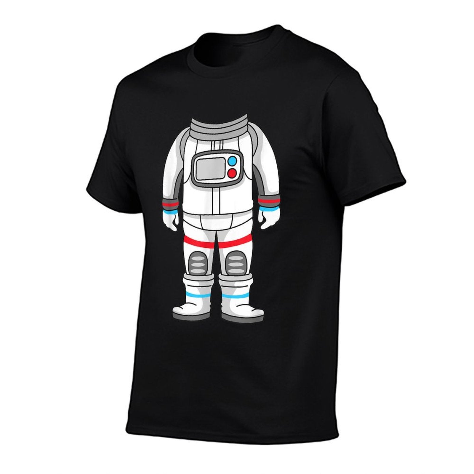 Astronaut Costume Space Suit Funny Halloween Spaceman  Fade-proof Color T-Shirt