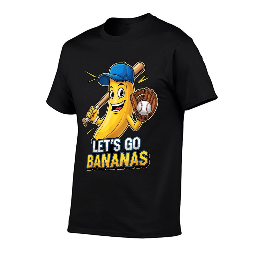 Funny Boys Bananas Gifts Merch Lets Go Bananas  Fade-proof Color T-Shirt