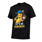 Funny Boys Bananas Gifts Merch Lets Go Bananas  Fade-proof Color T-Shirt