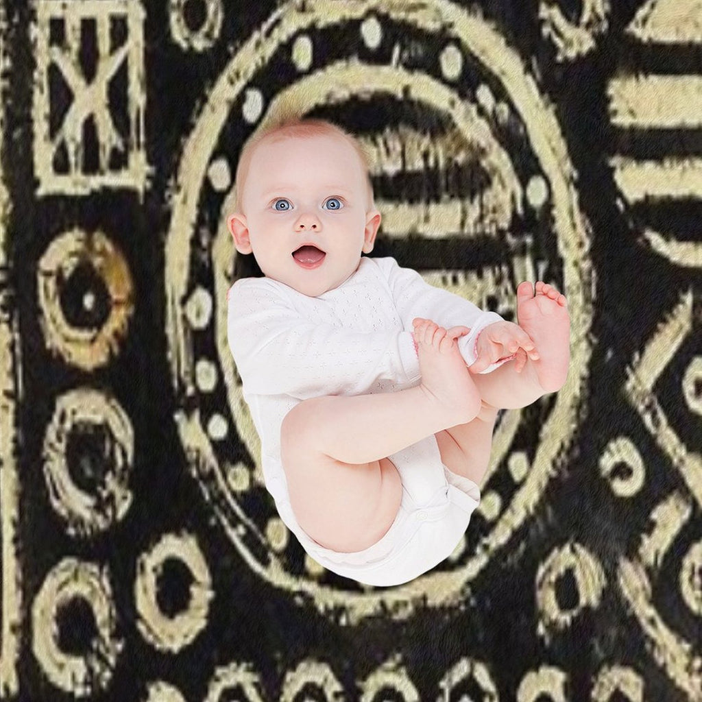 Boho Chic Print Versatility Throw Blanket