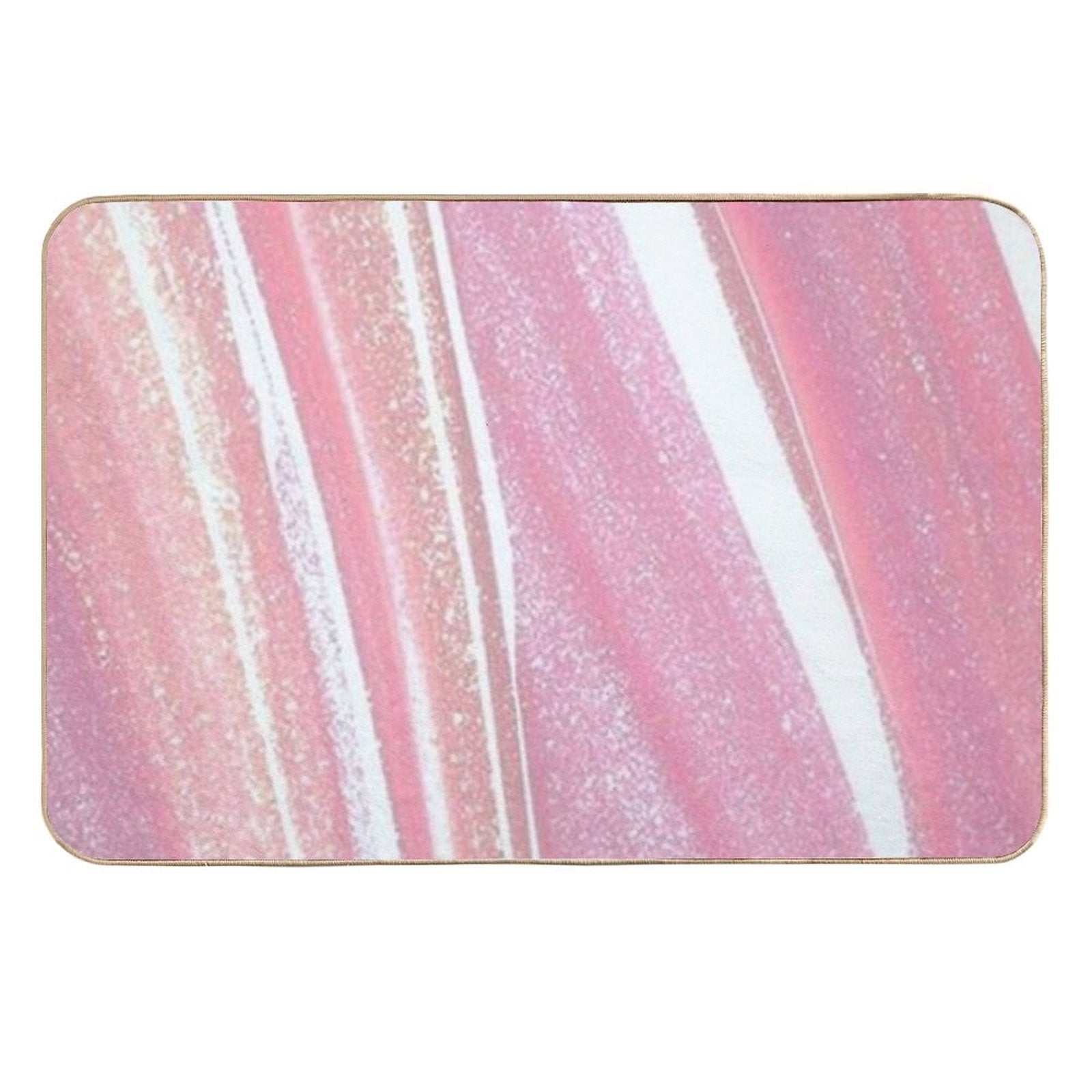 Pink Glitter  Multi-Purpose Bath Mat