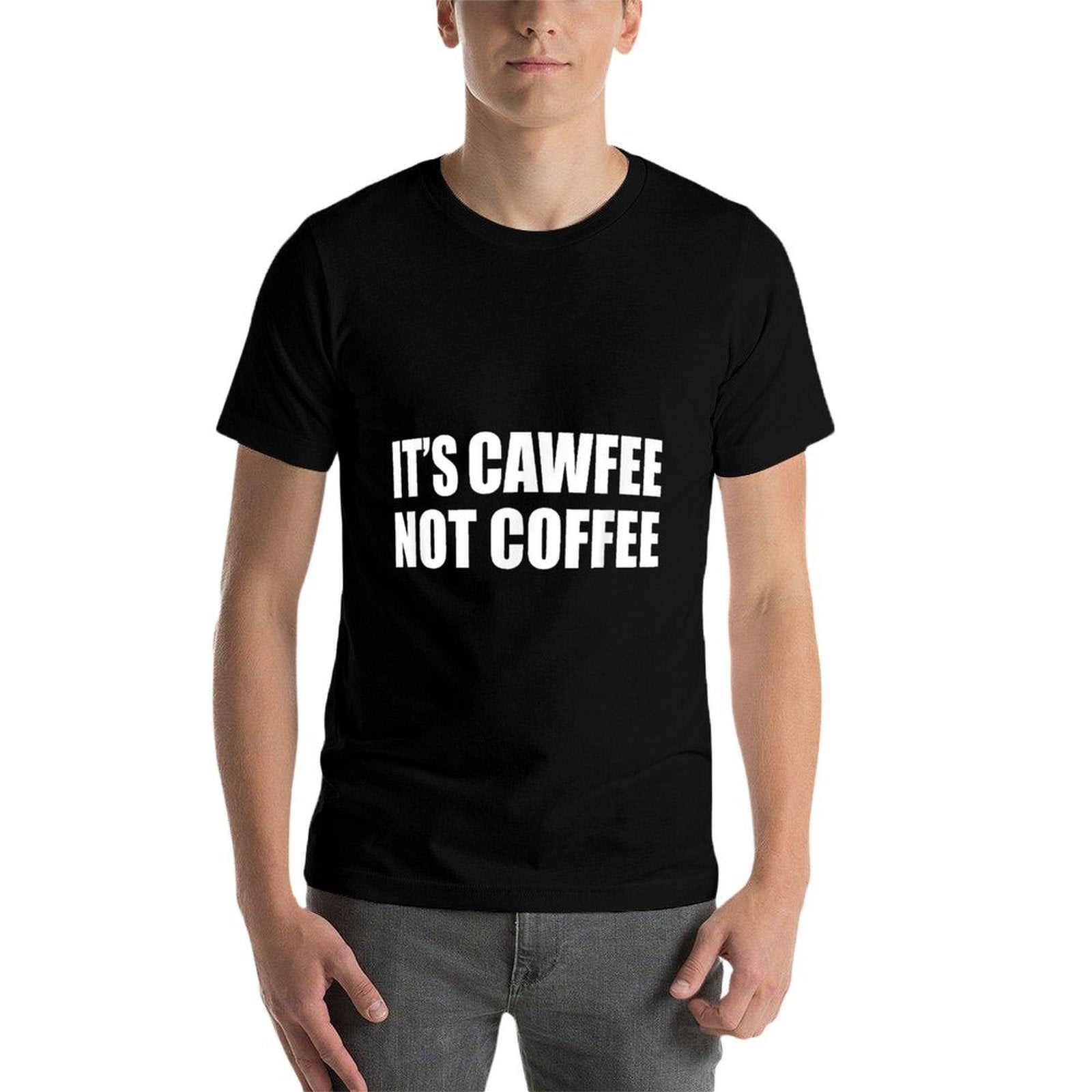 Its Cawfee Not Coffee Funny New York NYC  Stretchy T-Shirt