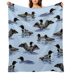 Lots of Loons Shrink-resistant Throw Blanket