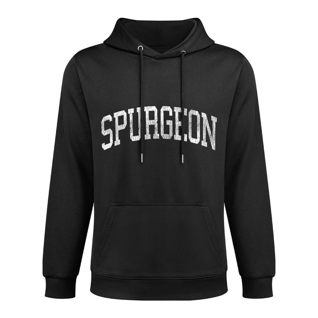 Spurgeon Indiana IN Vintage Athletic Sports Design Adjustable Hood Hoodie