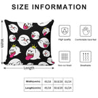 King Boo Swarm Soft Skin-Friendly Throw Pillow