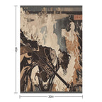 Traditional Zhongli Versatility Throw Blanket