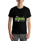 On That Course Golf Grandma Of A Golf Player Grandmother  Slim-fit Cut T-Shirt