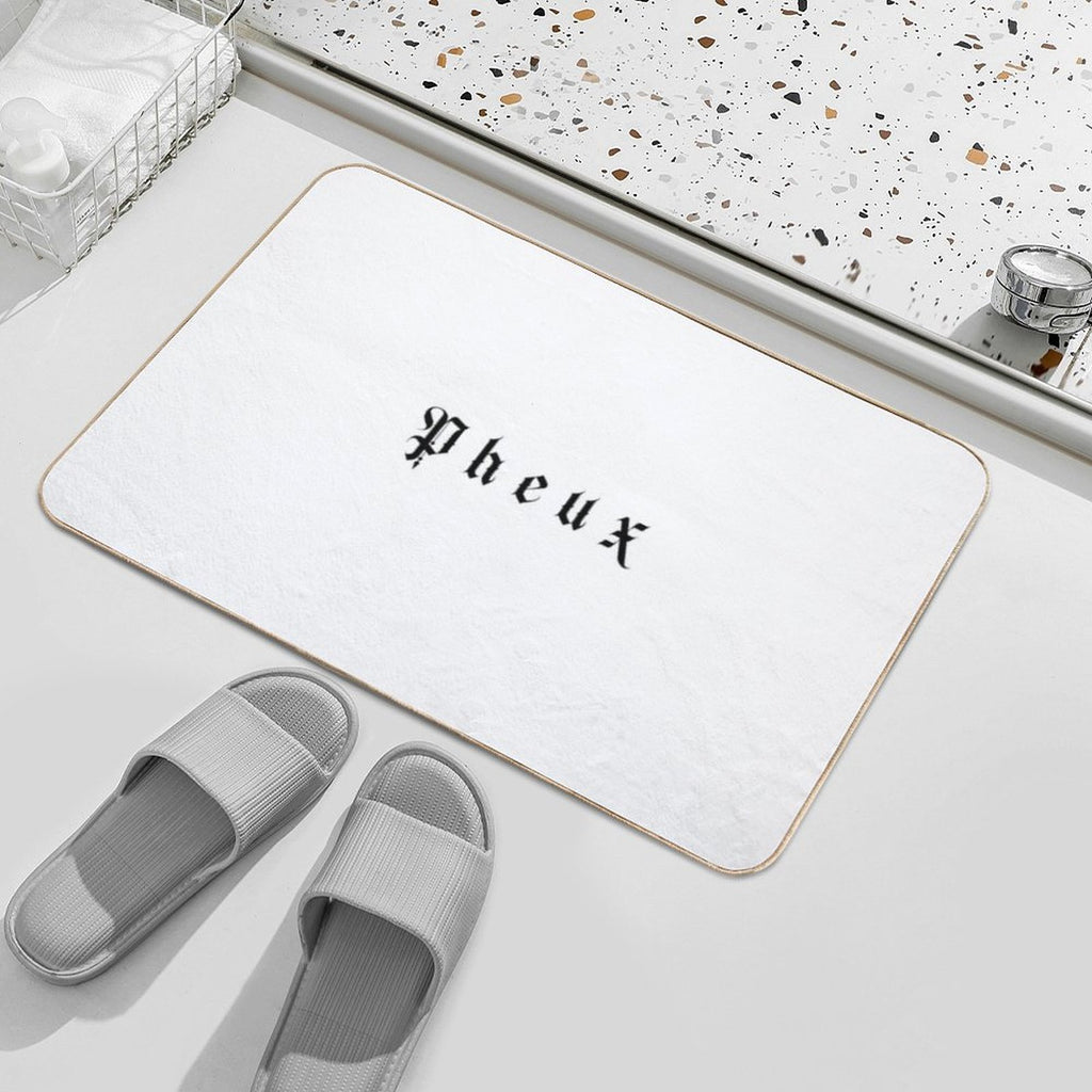 Pheux Typo  Multi-Purpose Bath Mat