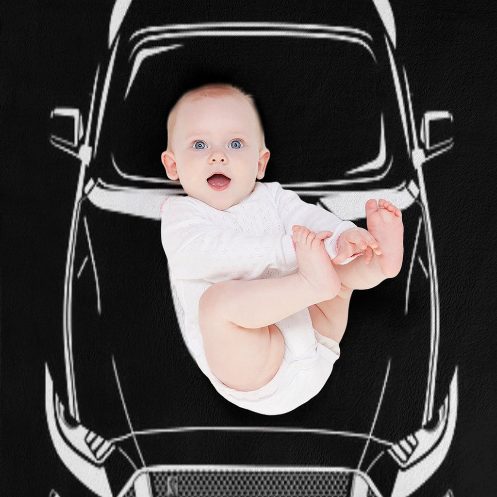 Ford Mustang Shelby GT350 2015 - 2020 Easy Care Throw Blanket