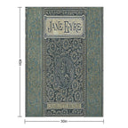 Jane Eyre Old Book Cover Design Comfort Throw Blanket