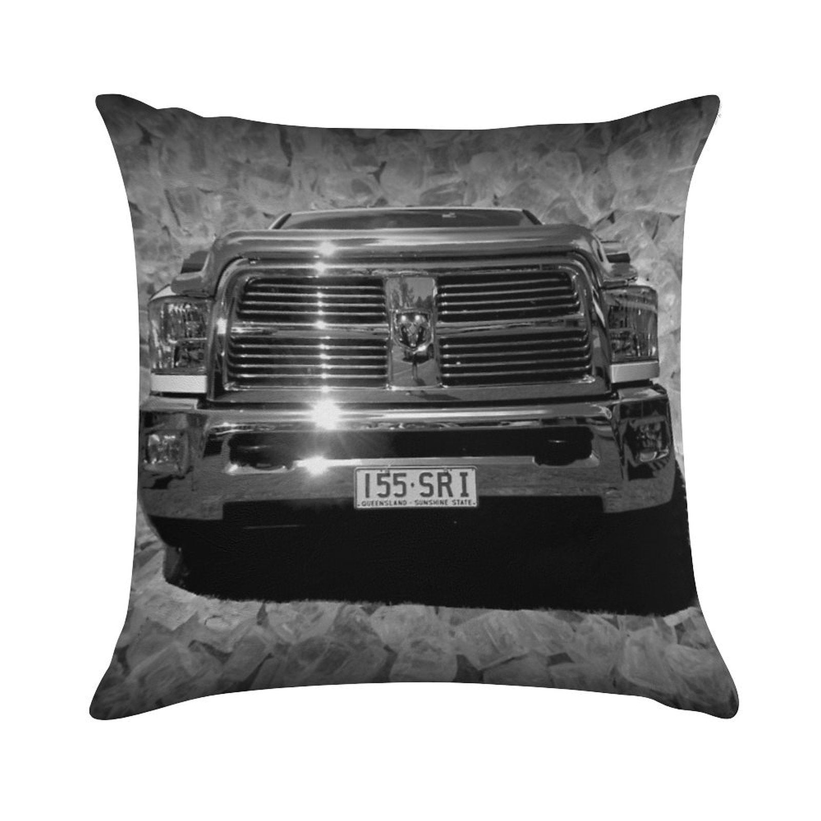 Dodge Ram Soft Anti-Pilling Throw Pillow