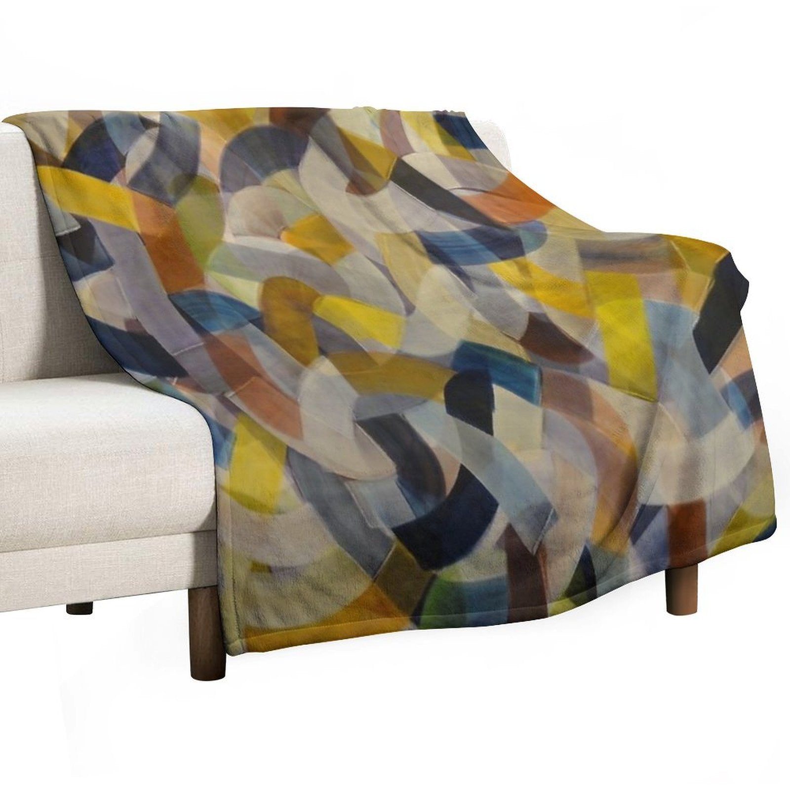 Meaningful Abstract Vorsicht Maps City Velvety-soft Throw Blanket