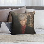 T.O.P Eyes Open Soft Skin-Friendly Throw Pillow