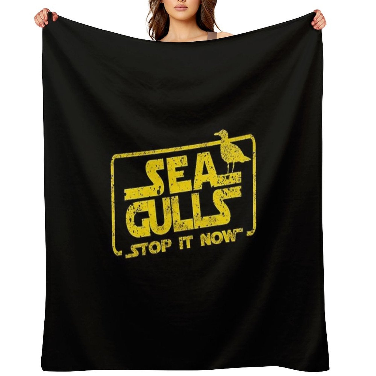 Seagulls Versatility Throw Blanket