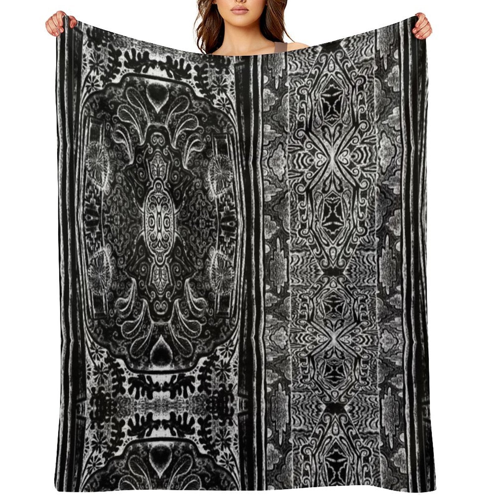 Odd Stripe Comfort Throw Blanket