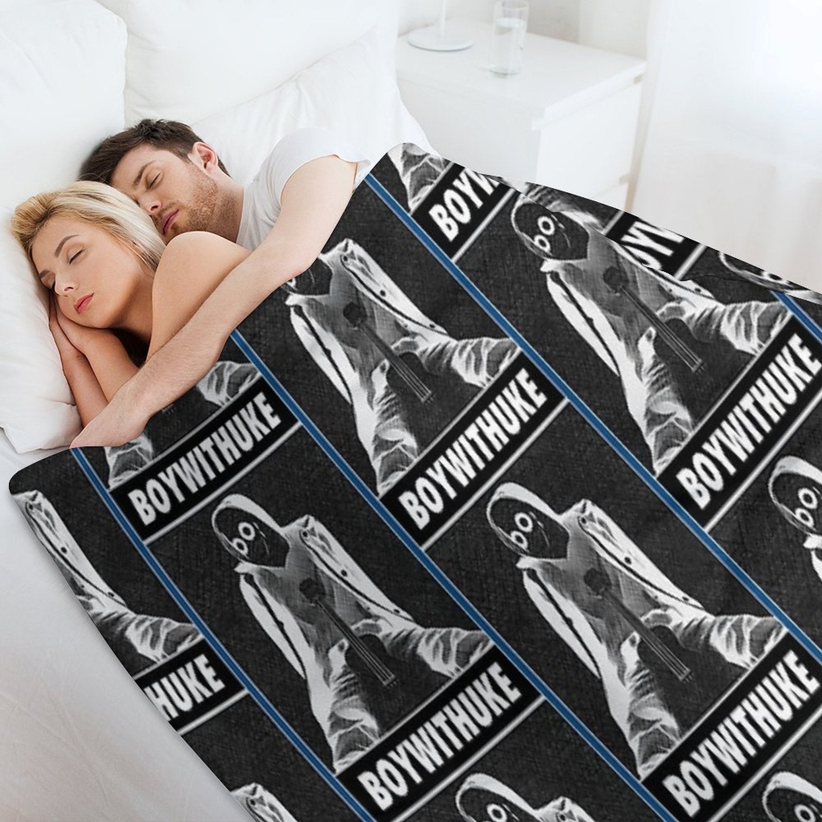 Boywithuke  Toxic  Boywithuke Songs Sustainable Throw Blanket