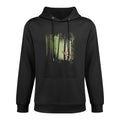 Stubborn Cheeky Podenco Hunting Dog In Twilight Forest Moisture-Wicking Hoodie