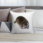 Fat Raccoon Soft Anti-Pilling Throw Pillow