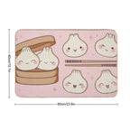 Xiaolongbao, Chinese Food Durable Bath Mat