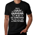 Crazy Grandma Kids First Time Grandma Let The Spoiling Begin  Heathered Texture T-Shirt