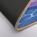 Pink Skunk Clownfish  Non-Slip Bath Mat