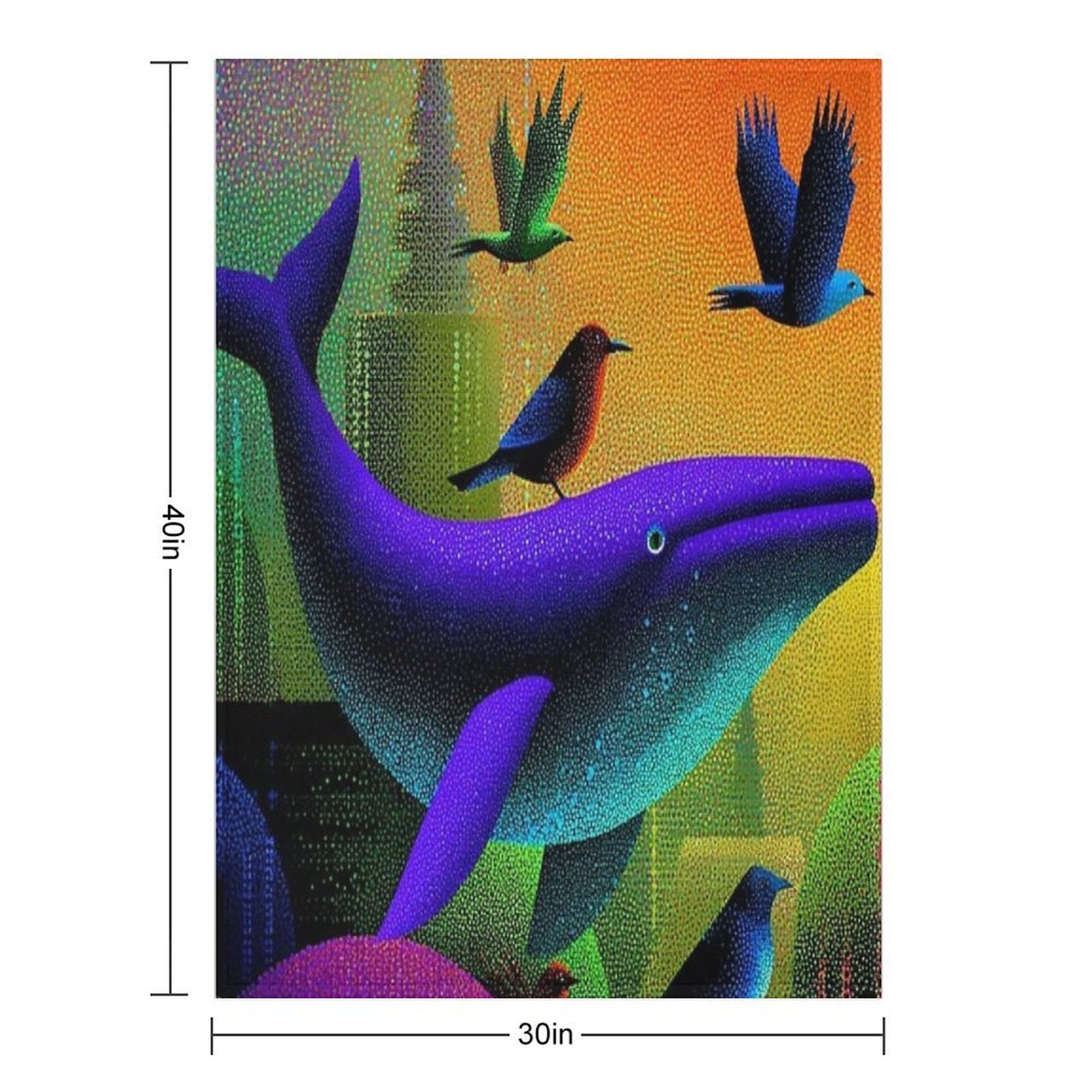 Ndoto Pop The Interconnected World Gift-ready Throw Blanket