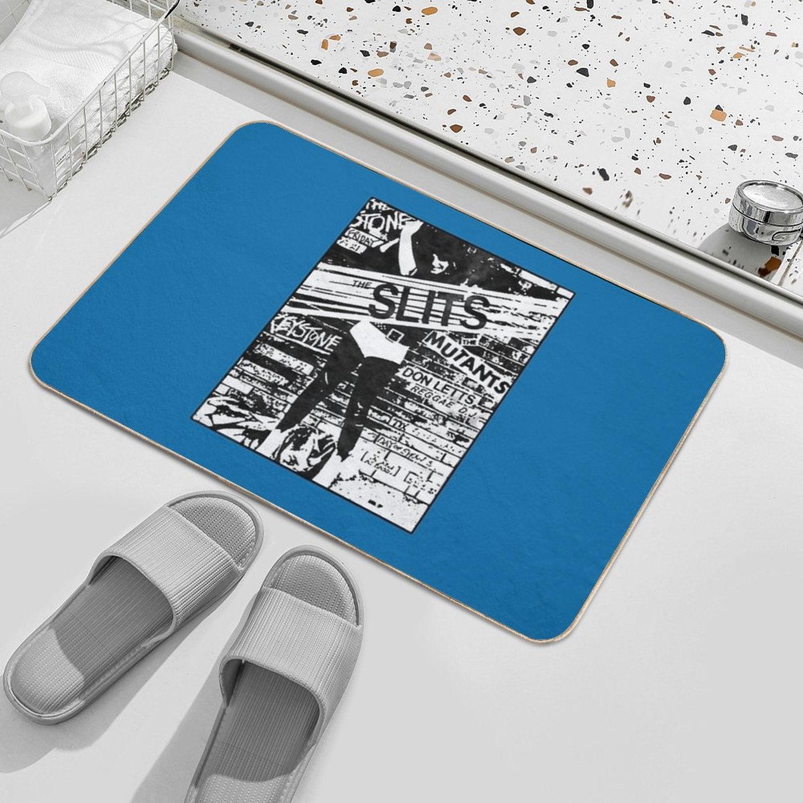 The Slits  Slip-Resistant Bath Mat