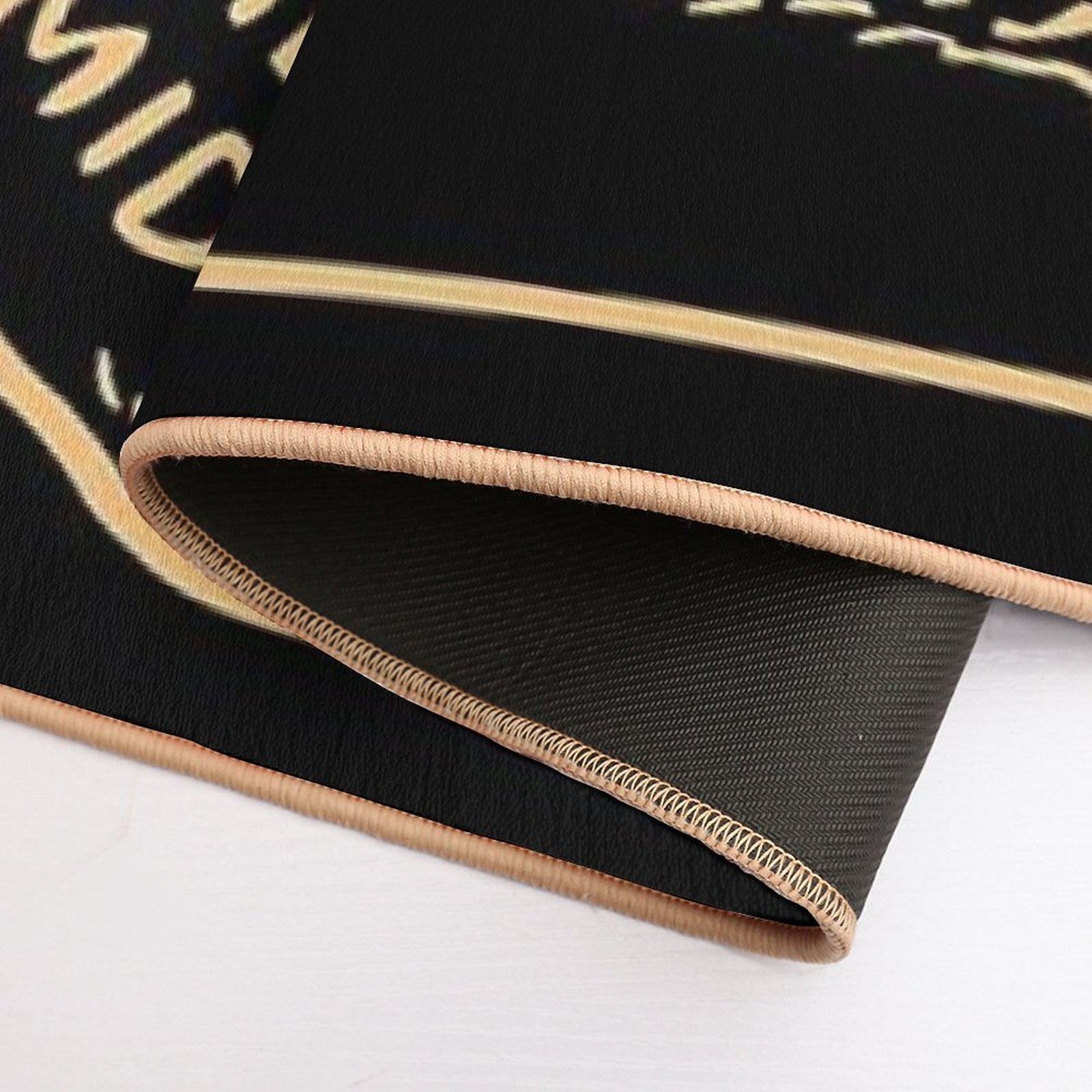 Vintage Halloween Black Cat  Non-Slip Bath Mat