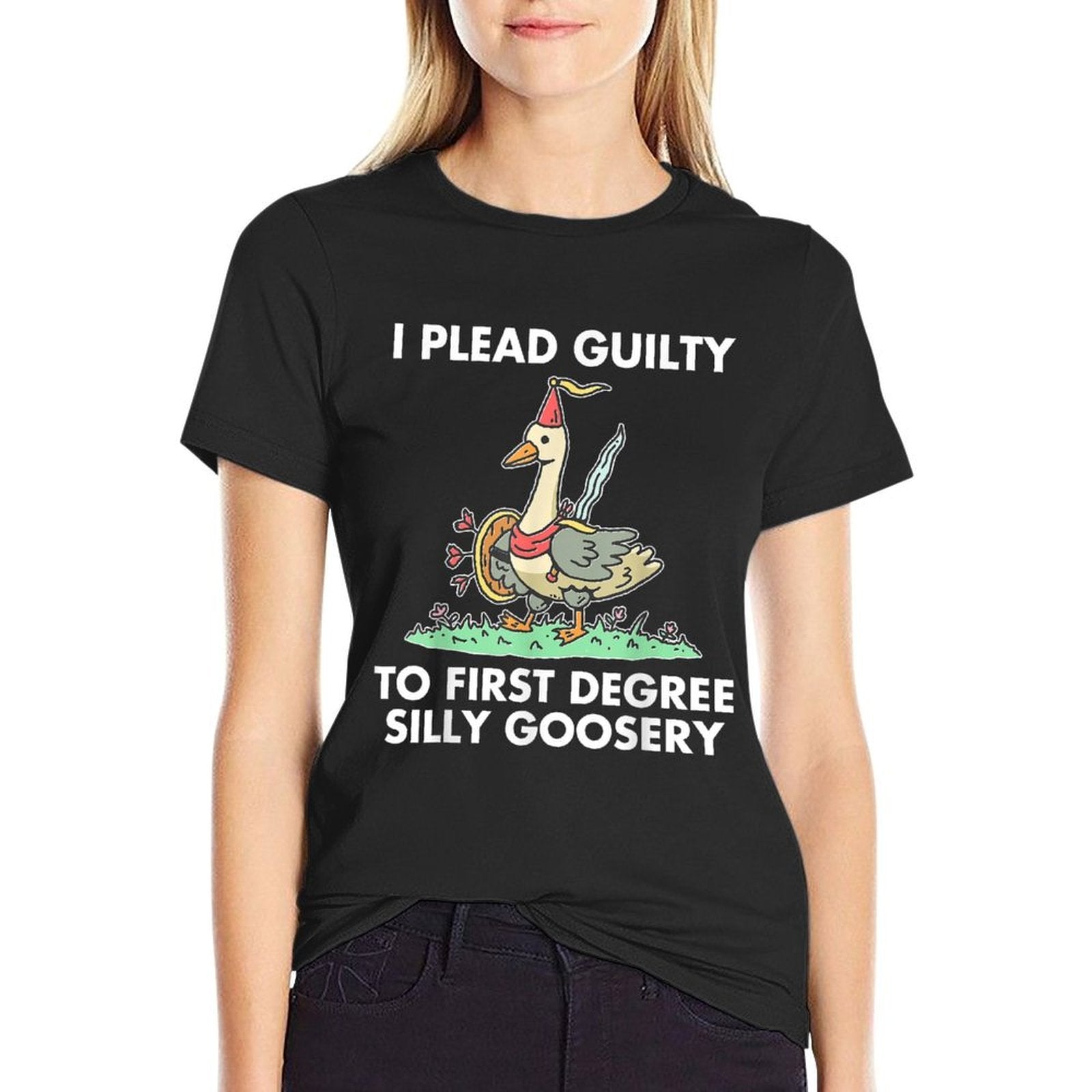 I Plead Guilty To F.i.r.s.t Degree Silly Goosery Apparel  Breathable T-Shirt