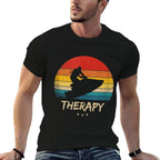 Jet Ski - Funny Jetski Therapy  Moisture-wicking T-Shirt