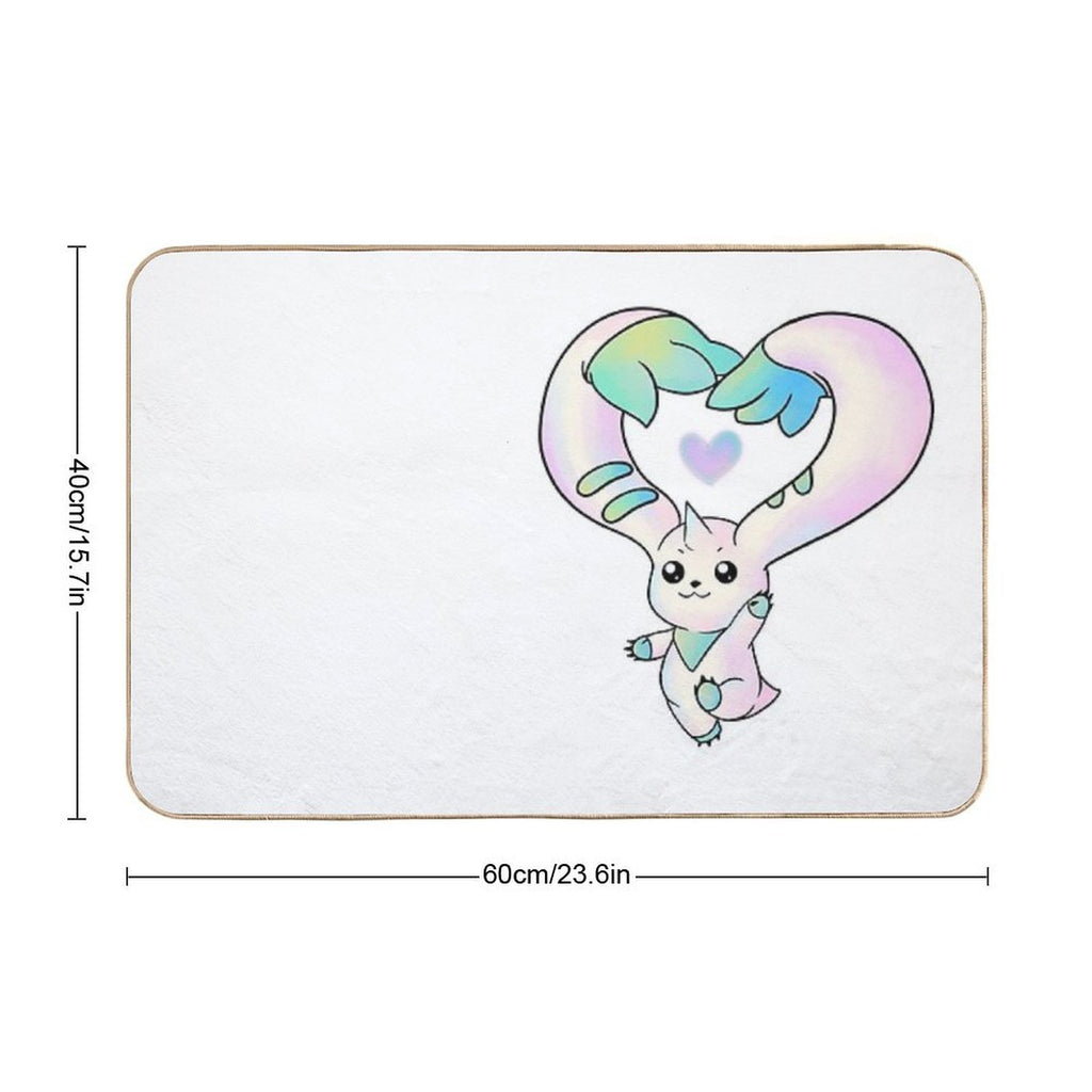 Momentai Terriermon  High-Traffic Bath Mat