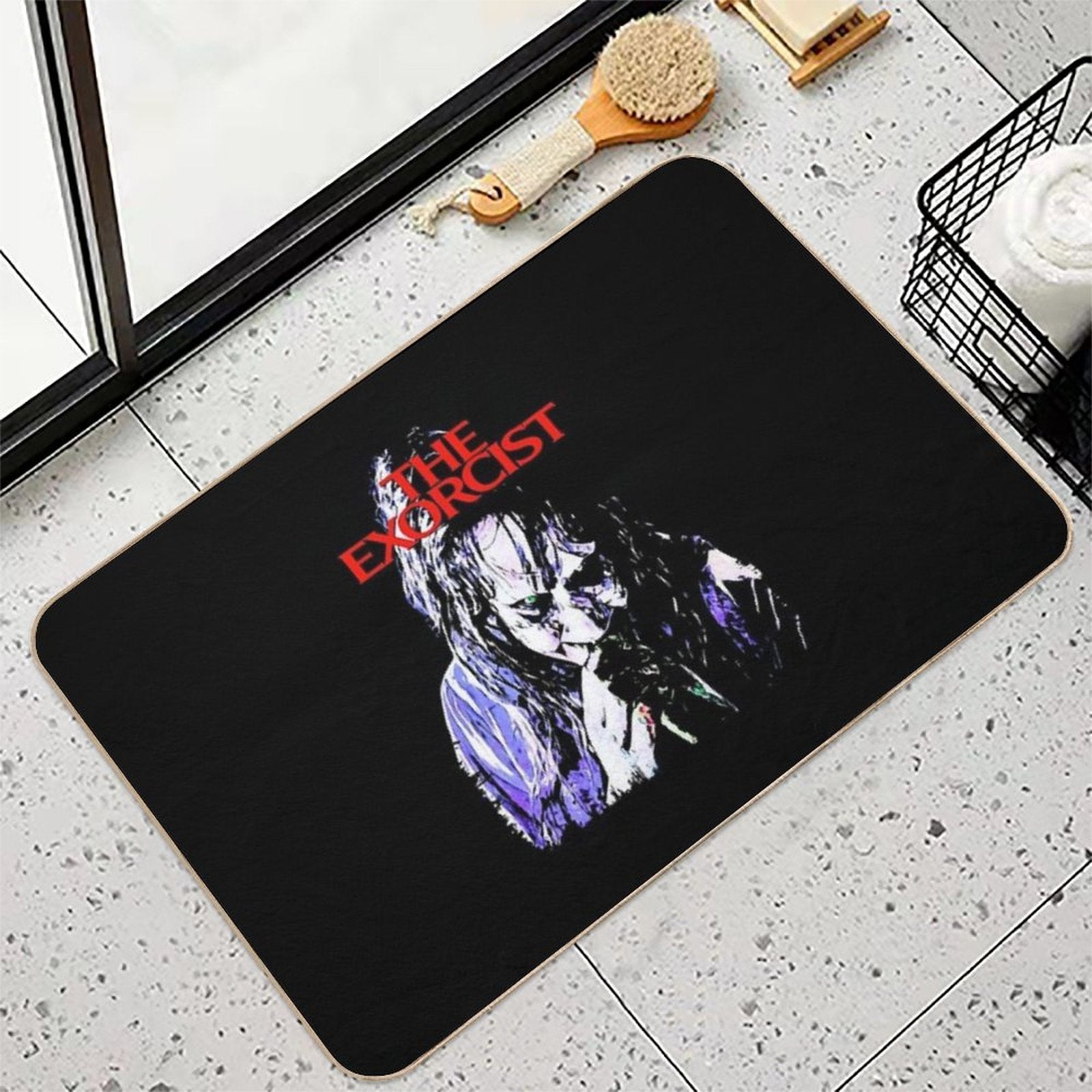 The Exorcist Horror  Easy Maintenance Bath Mat