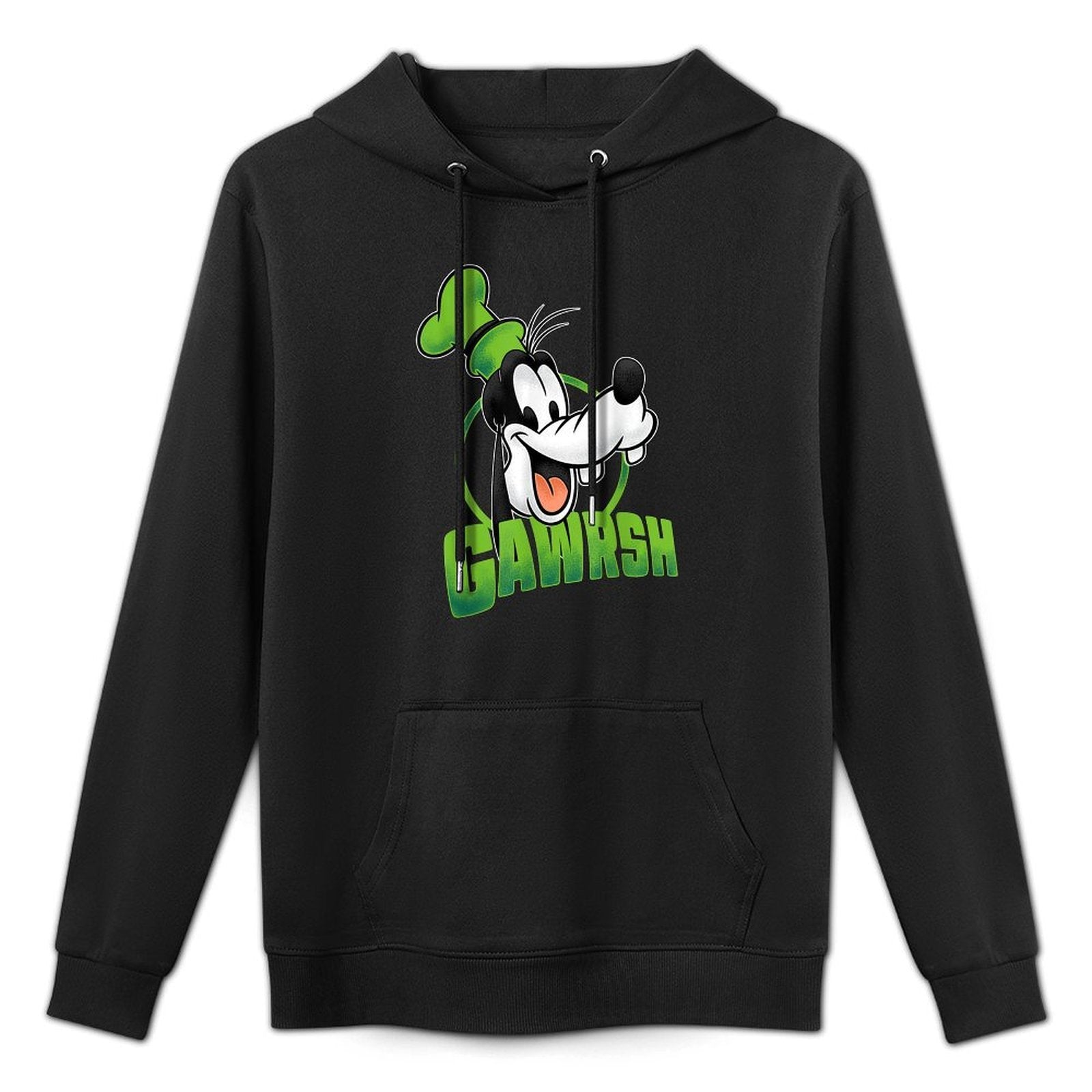 Disney Mickey And Friends Goofy Gawrsh Portrait Durable Construction Hoodie