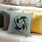 The Joy of Spring Soft Decorative Cover Throw Pillow