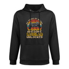 Level 60 Unlocked Funny Video Gamer 60th Birthday Durable Construction Hoodie