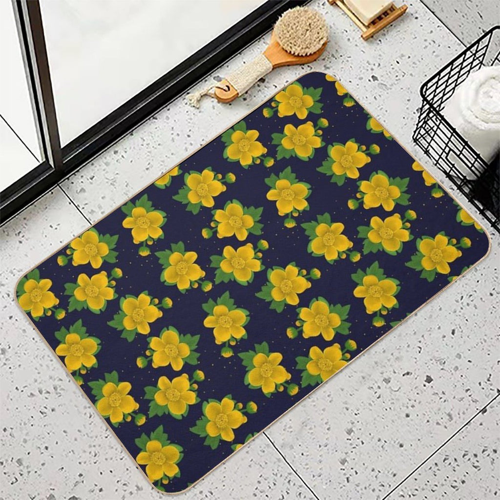 Buttercup Bae  Dirt-Trapping Bath Mat