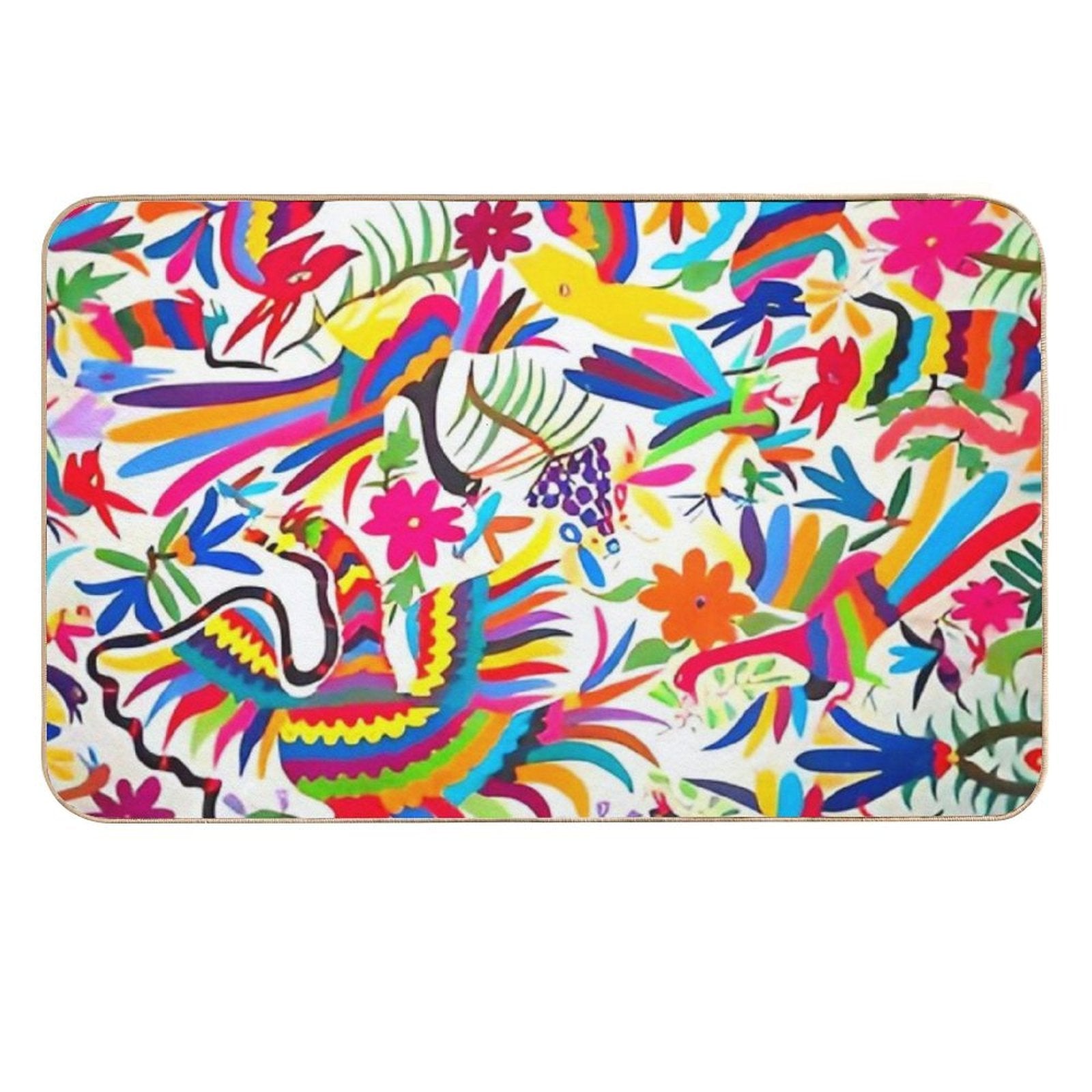 Otomi Mexico  Anti-Trip Bath Mat